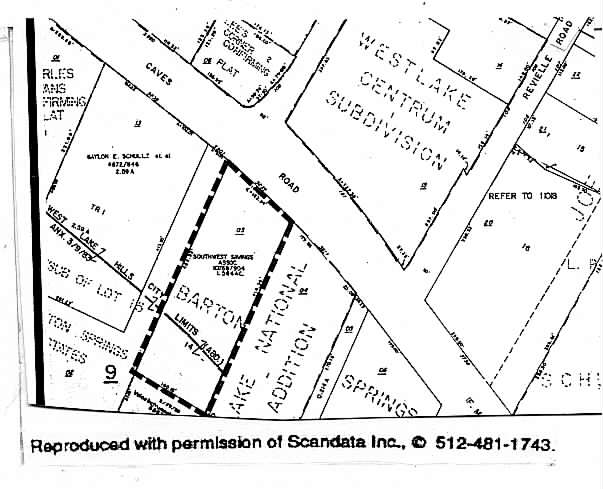 3839 Bee Caves Rd, Austin, TX à louer - Plan cadastral – Image 2 sur 6