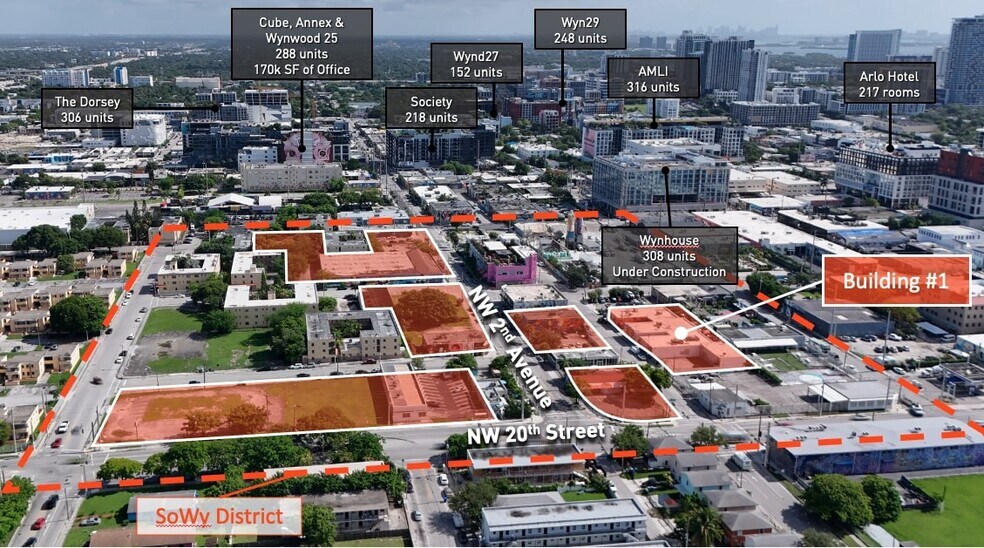 2021-2043 NW 1st Pl, Miami, FL à louer - Photo de l’immeuble – Image 2 sur 8