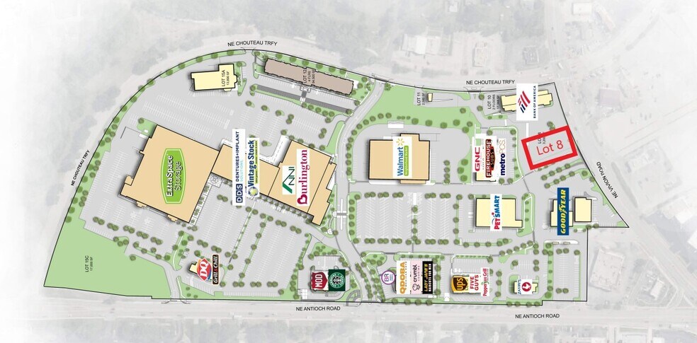 Antioch Rd & Chouteau Tfwy, Kansas City, MO à vendre - Photo de l’immeuble – Image 1 sur 1