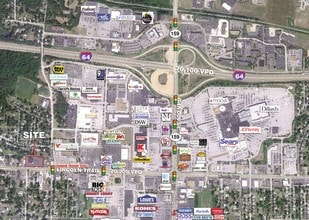 10603-10607 Lincoln Trl, Fairview Heights, IL - Vue aérienne  vue de carte