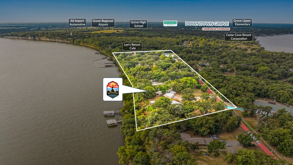 24800 S 630 Rd, Grove, OK à vendre - Photo de l’immeuble – Image 3 sur 7