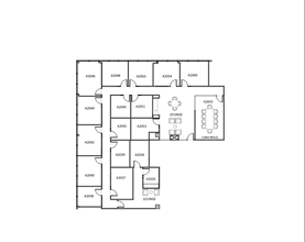 340 N Sam Houston Pky E, Houston, TX à louer Plan d’étage– Image 1 sur 1