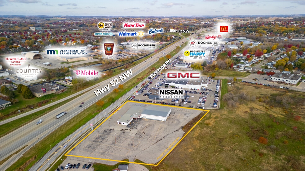 4444 Highway 52 N, Rochester, MN à vendre - Aérien – Image 2 sur 28