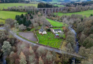 Dunphail, Forres, MRY - VUE AÉRIENNE  vue de carte