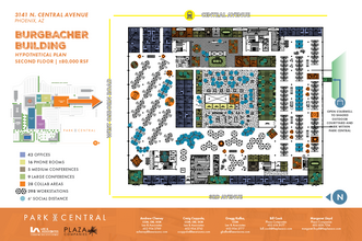 3110 N Central Ave, Phoenix, AZ à louer Plan d’étage– Image 1 sur 1