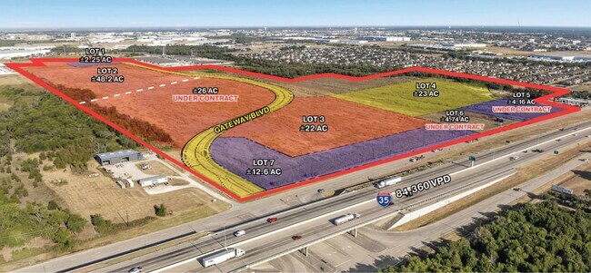 Plus de détails pour I-35 & Bagby Ave, Waco, TX - Terrain à louer