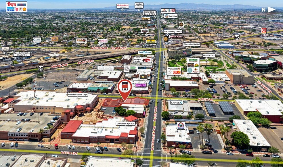 5723 W Glendale Ave, Glendale, AZ à vendre - Photo de l’immeuble – Image 3 sur 6