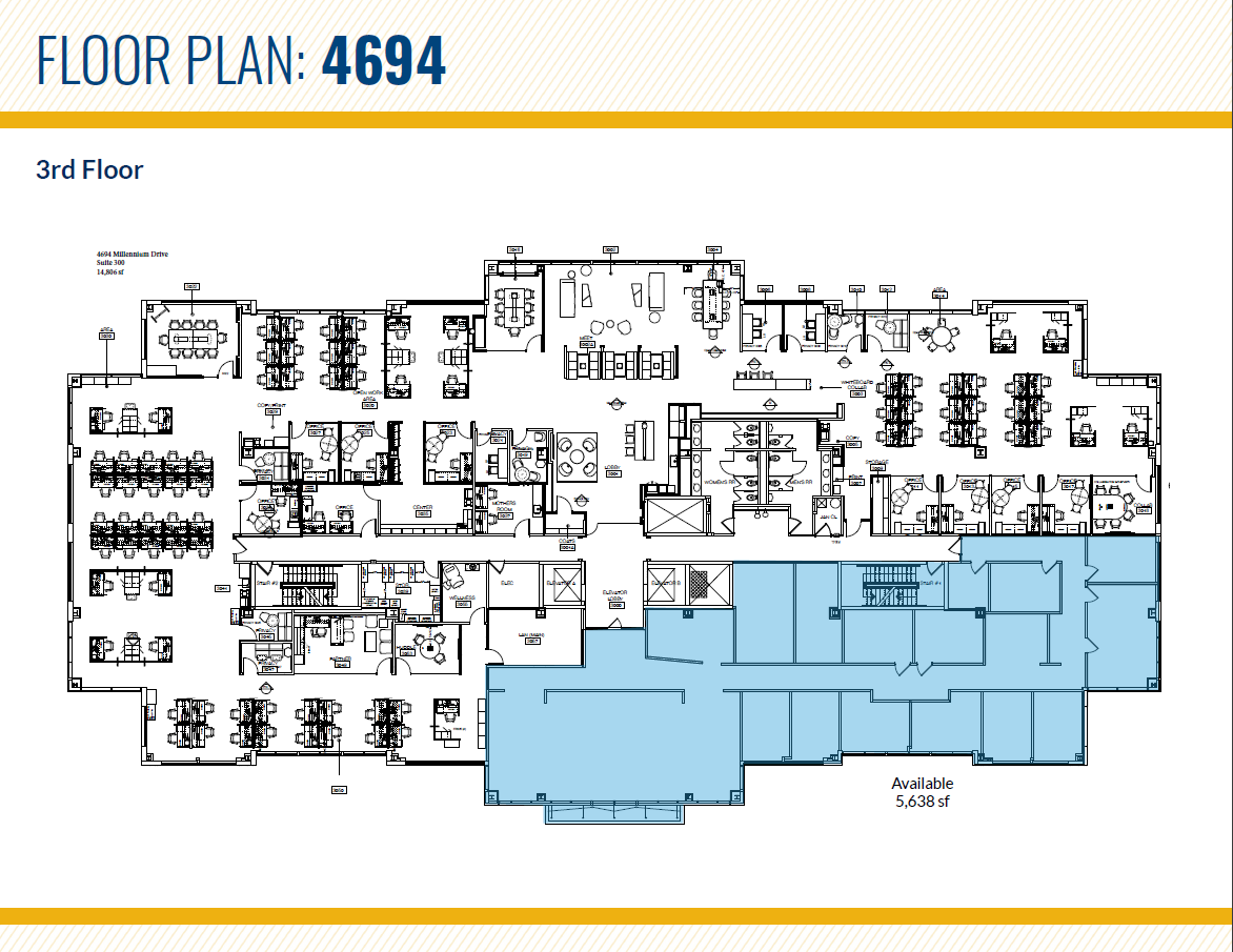 4692 Millennium Dr, Belcamp, MD à louer Plan d’étage– Image 1 sur 1