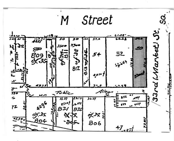 3300 Cady's Aly NW, Washington, DC à louer - Plan cadastral – Image 3 sur 4