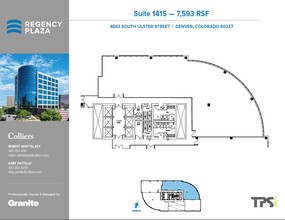 4643 S Ulster St, Denver, CO à louer Plan d’étage– Image 1 sur 1