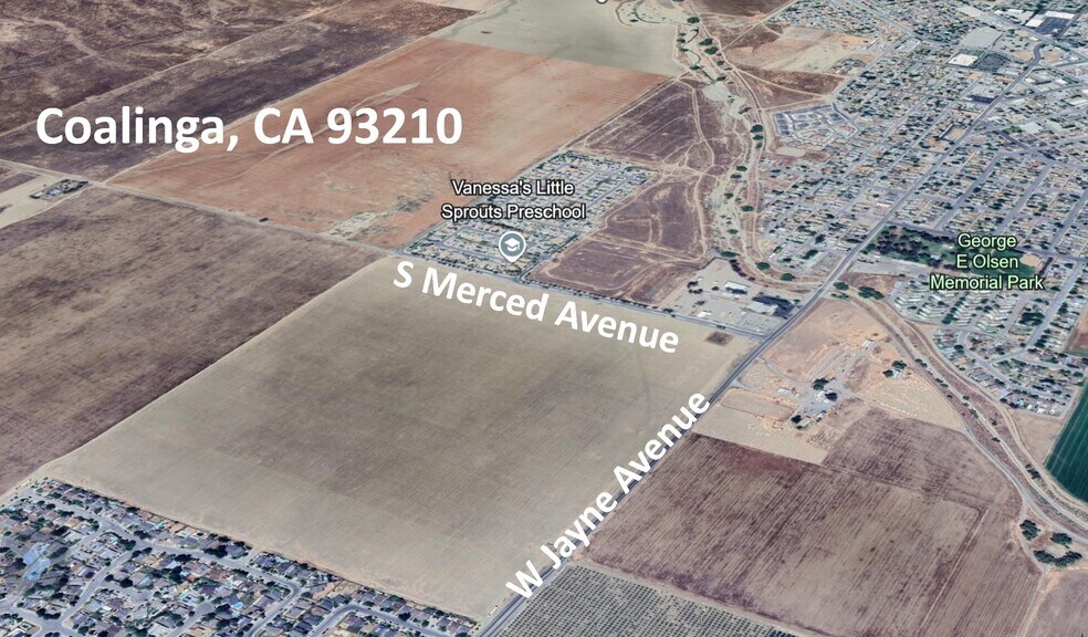 00 W. Jayne Avenue Ave, Coalinga, CA à vendre - Photo principale – Image 1 sur 12