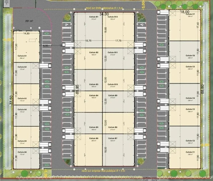 Local d'activités dans Mondeville à vendre - Photo de l’immeuble – Image 3 sur 4