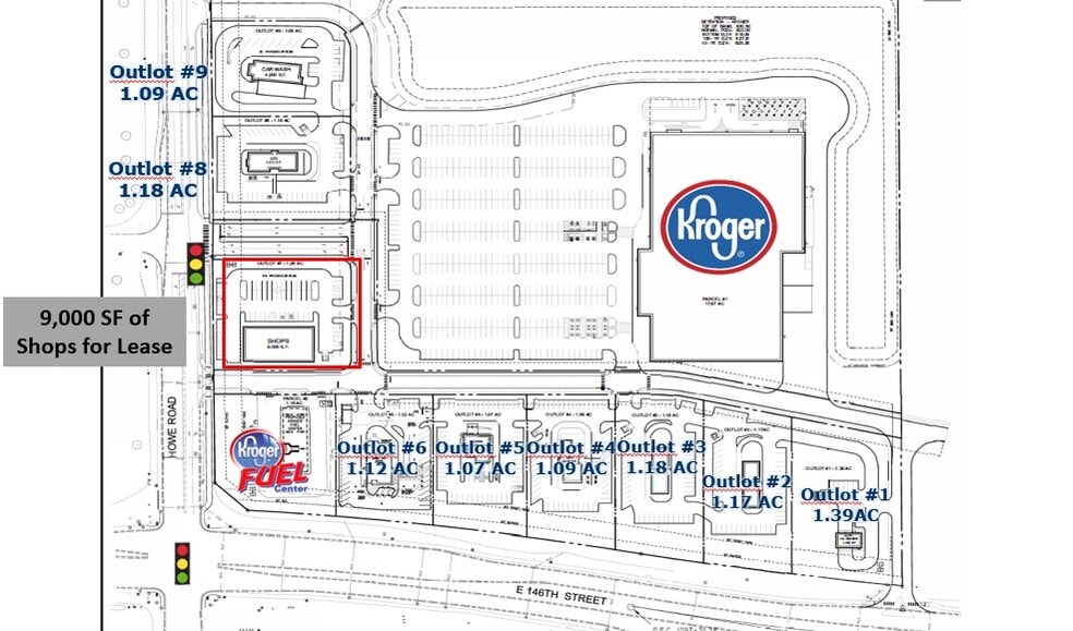 E 146 St, Noblesville, IN à louer - Plan de site – Image 2 sur 2