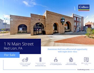 Plus de détails pour 1 N Main St, Red Lion, PA - Local commercial à vendre