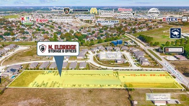 18207 N Eldridge Pky, Tomball, TX - VUE AÉRIENNE vue de carte - Image1