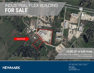Plus de détails pour 1105 County Road 235 Giddings, Giddings, TX - Industriel/Logistique à vendre