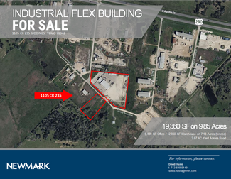 Plus de détails pour 1105 County Road 235 Giddings, Giddings, TX - Industriel/Logistique à vendre
