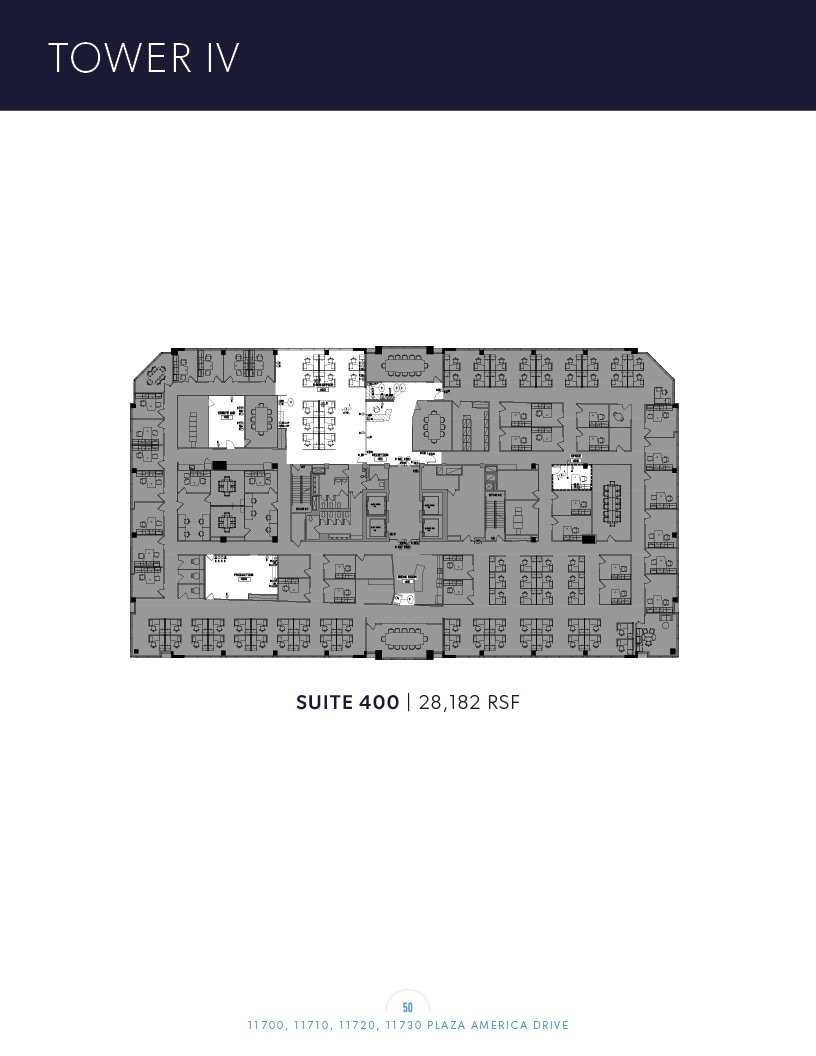11700 Plaza America Dr, Reston, VA à louer Plan d’étage– Image 1 sur 1