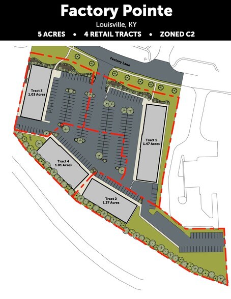 13000 Factory Ln, Louisville, KY à vendre - Plan de site – Image 2 sur 7