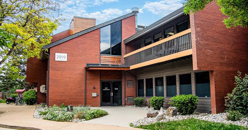2919 Valmont Rd, Boulder, CO à louer - Photo de l’immeuble – Image 1 sur 3