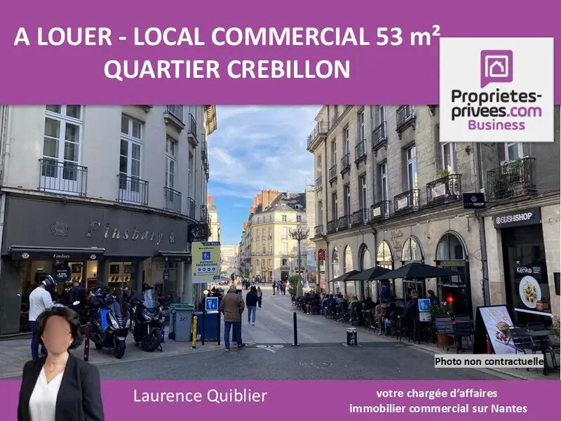 Local commercial dans Nantes à louer Photo de l’immeuble– Image 1 sur 8