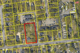 1628-1634 Sumner Ave, North Charleston, SC - Vue aérienne vue de carte