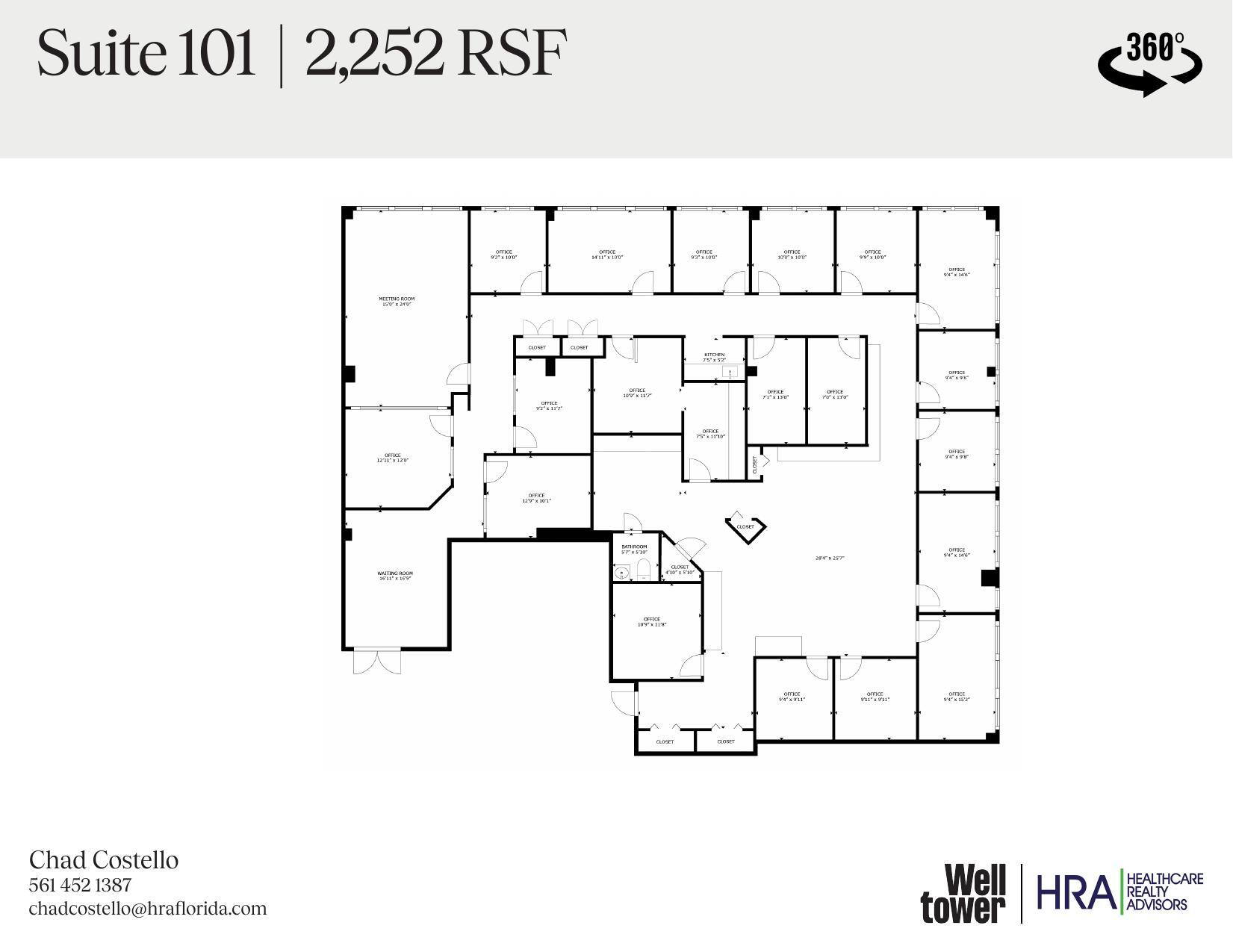 8188 S Jog Rd, Boynton Beach, FL à louer Plan d’étage– Image 1 sur 1