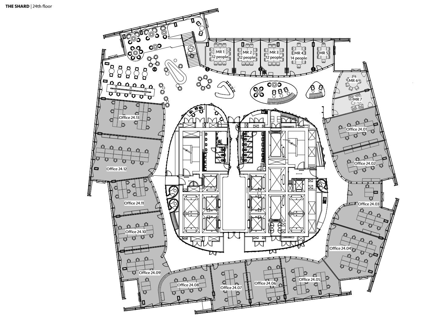32 London Bridge St, Londres à louer Plan d’étage– Image 1 sur 1