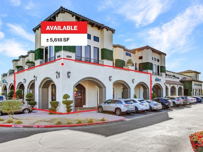 4280 S Hualapai Way, Las Vegas, NV à louer - Photo de l’immeuble – Image 2 sur 5
