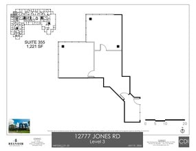 12777 Jones Rd, Houston, TX à louer Plan de site– Image 1 sur 1