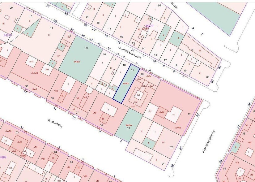 Carrer José Zaragoza, València, Valencia à vendre - Plan d’étage – Image 2 sur 5