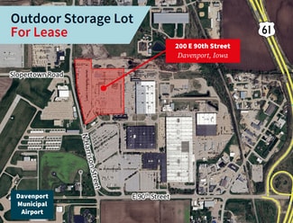 Plus de détails pour 200 E 90th St, Davenport, IA - Terrain à louer