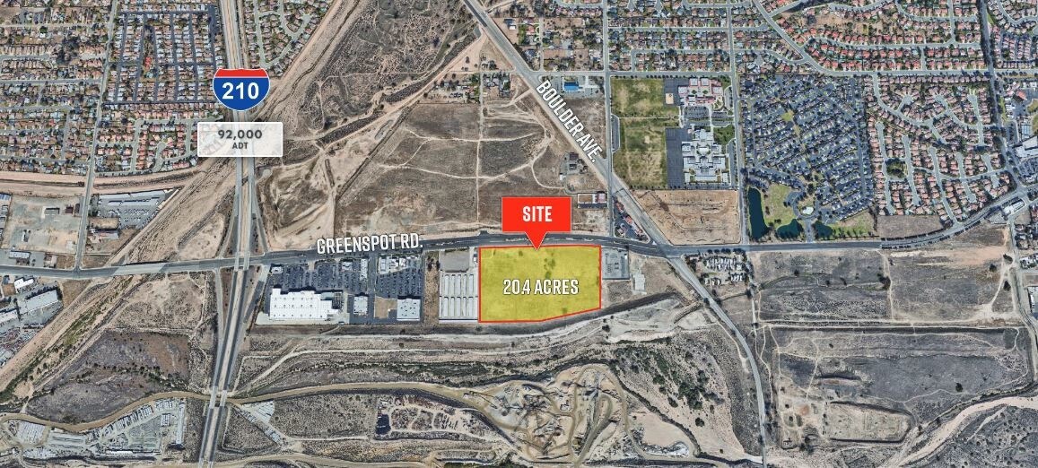Greenspot Rd, Highland, CA à vendre Photo principale– Image 1 sur 5