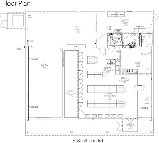 510 E Southport Rd, Indianapolis, IN à vendre - Plan d’étage – Image 3 sur 3