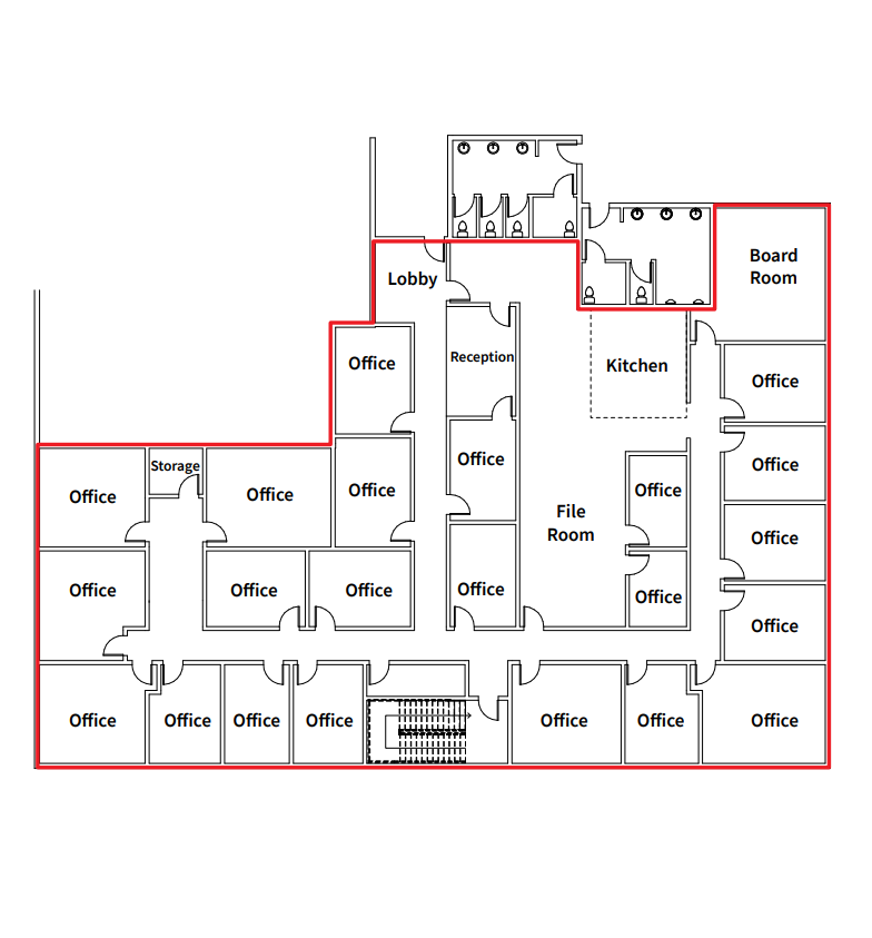 9452 51st Ave, Edmonton, AB à louer Plan d’étage– Image 1 sur 1