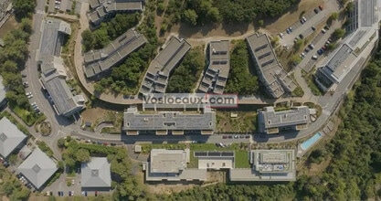 Biot - Vue aérienne  vue de carte