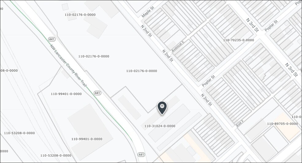 320 N 2nd St, Columbia, PA à louer - Plan cadastral – Image 2 sur 10