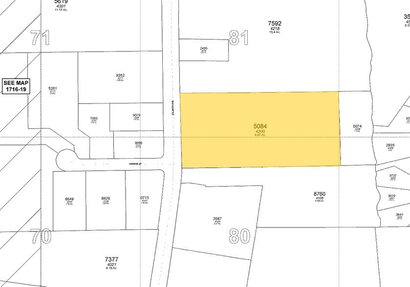 4200 Atlantic Ave, Raleigh, NC à louer - Plan cadastral – Image 2 sur 9