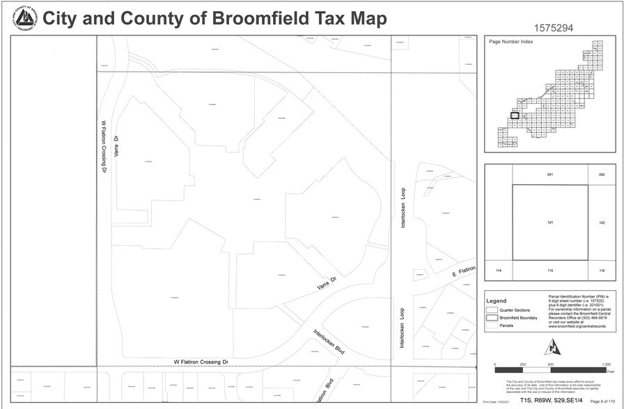 1 W Flatiron Cir, Broomfield, CO à louer - Plan cadastral – Image 3 sur 3