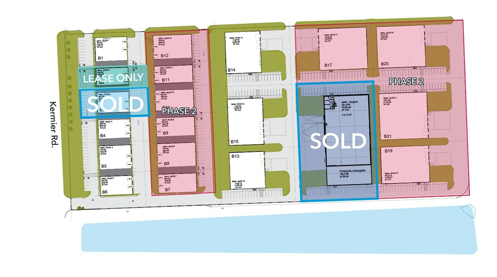 18612 Kermier rd, Hockley, TX à vendre - Plan de site – Image 2 sur 9