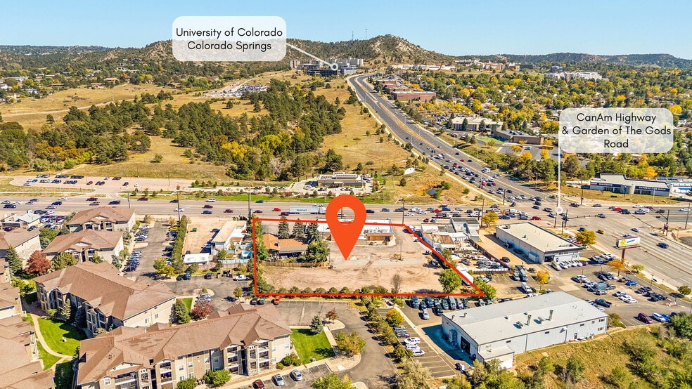 4664 N Nevada Ave, Colorado Springs, CO à vendre - Aérien – Image 1 sur 7