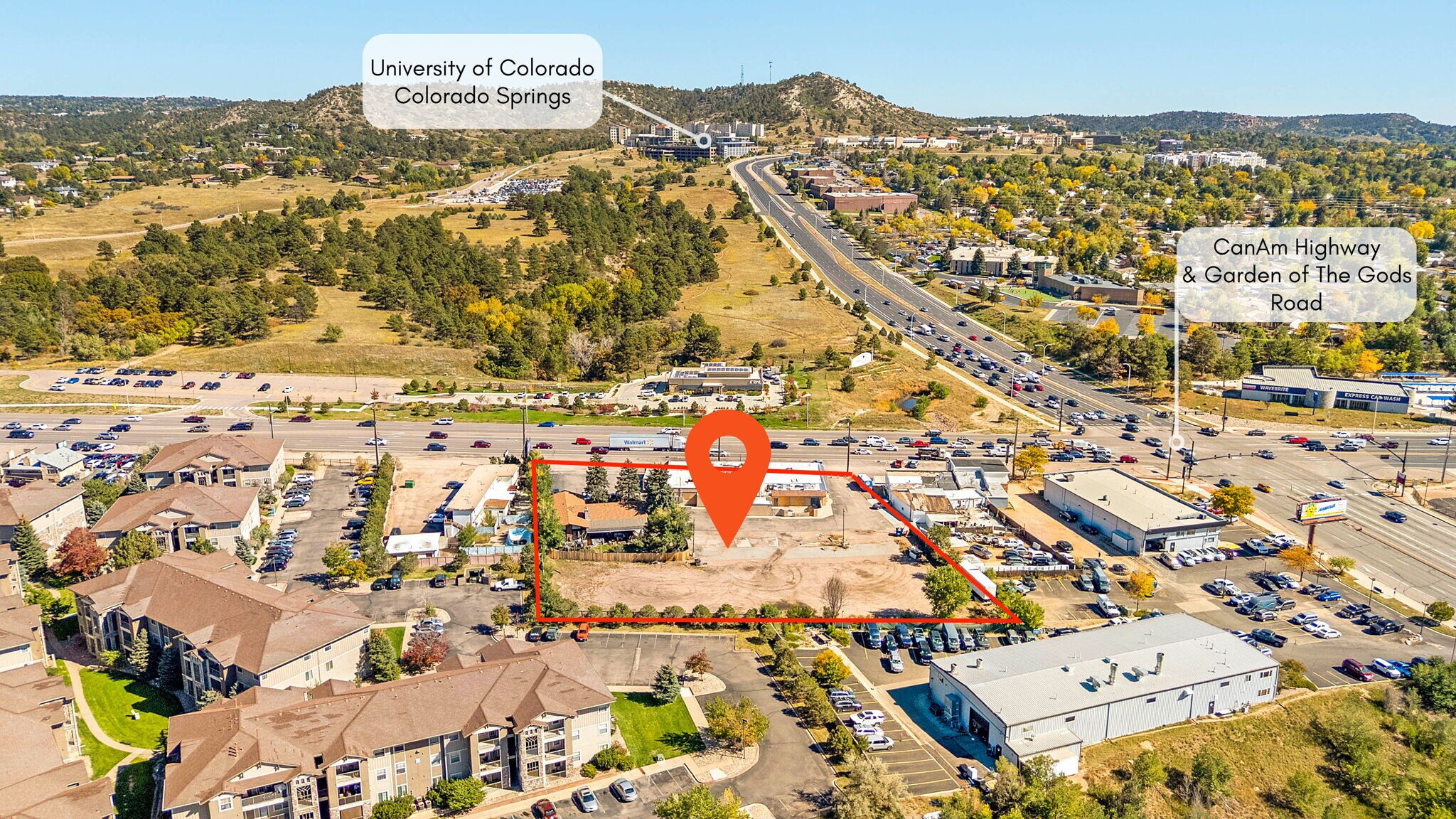 4664 N Nevada Ave, Colorado Springs, CO à vendre Aérien– Image 1 sur 8