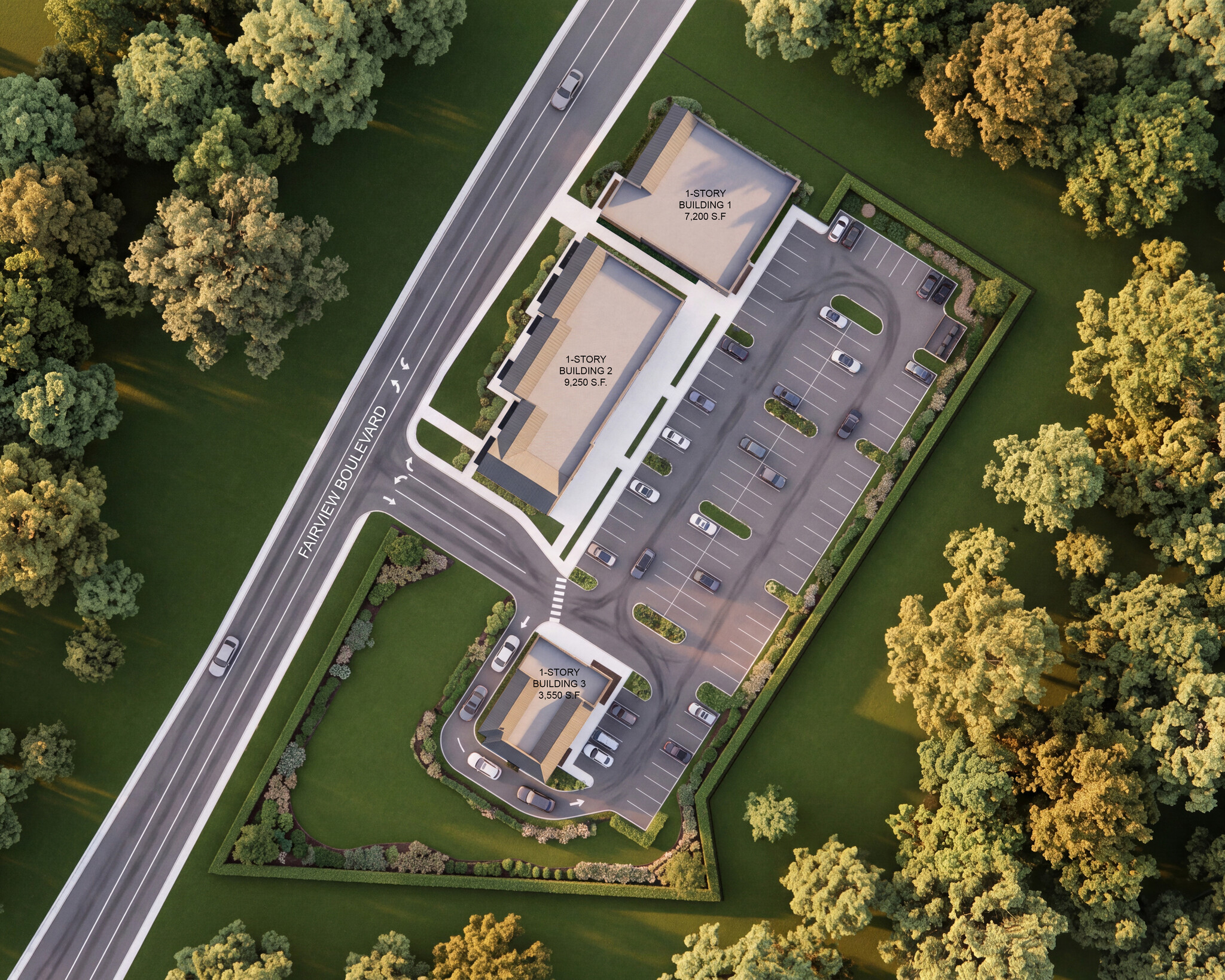 2135 Fairview Blvd, Fairview, TN à louer Plan de site– Image 1 sur 5