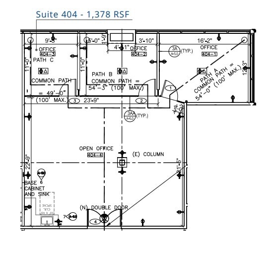 23929 Valencia Blvd, Valencia, CA à louer Plan d’étage– Image 1 sur 1