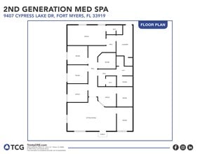 9407 Cypress Lake Dr, Fort Myers, FL à louer Plan de site– Image 1 sur 1