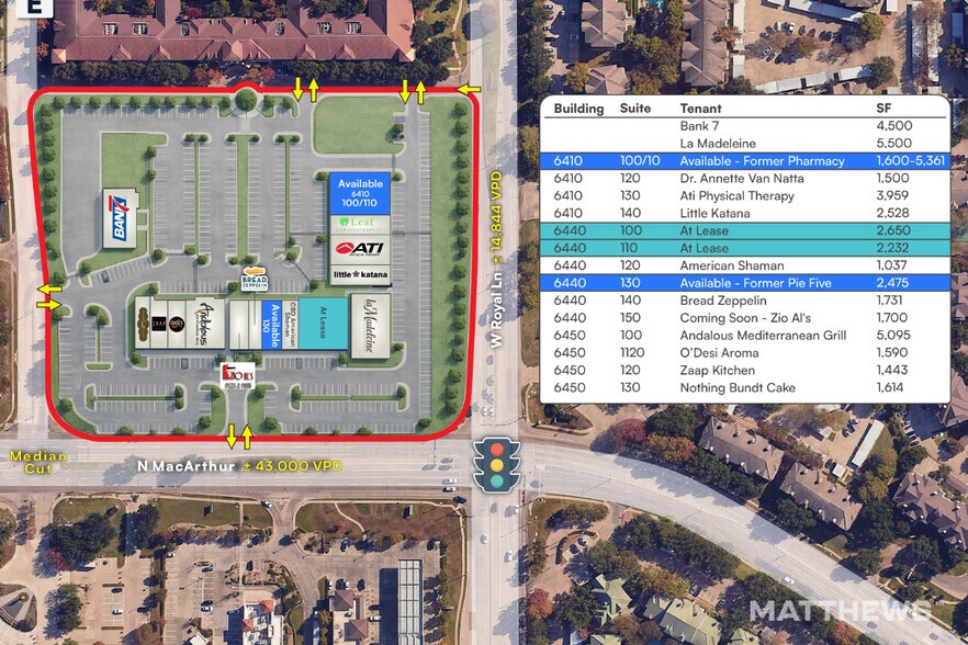 6440 N Macarthur Blvd, Irving, TX à louer - Photo de l’immeuble – Image 3 sur 5
