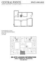 1651 E 4th St, Santa Ana, CA à louer Plan d’étage– Image 1 sur 1