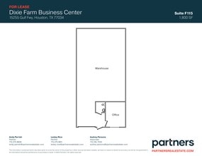 15255 Gulf Fwy, Houston, TX à louer Plan de site– Image 1 sur 1