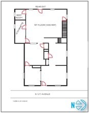 517 S Ivy Ave, Monrovia, CA à louer Plan de site– Image 1 sur 2