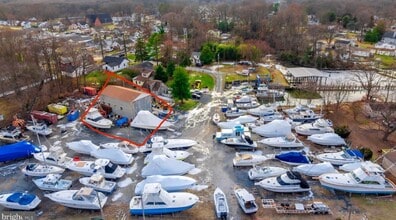 201 Oak Ave, Essex, MD - VUE AÉRIENNE  vue de carte